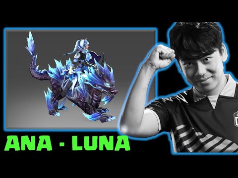 Ana - Luna (Dota 2 gameplay)