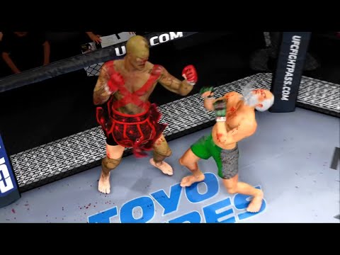 Martian Manhunter vs. Old Bruce Lee - EA sports UFC 4