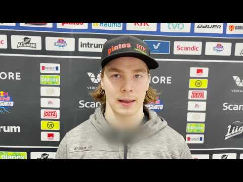 HPK–Lukko-otteluennakossa Jonne Tammela