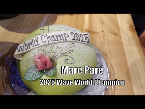 Marc Paré 2025 Wave World Champion