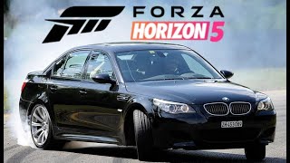 BMW M5 E60 MOUNTAİN DRİFT🔥 Insane Exhaust Pops | Forza Horizon 5