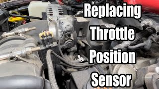 Replacing Throttle Position Sensor On The Camaro