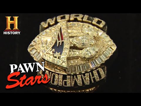 MAJOR CASH for 2004 Patriots Super Bowl Ring (Season 5) | Pawn Stars