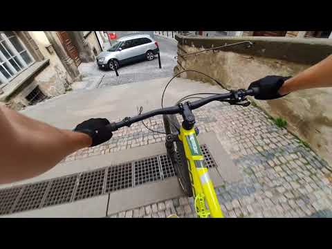 Prague with no tourists - MTB ride Royal Way of Prague