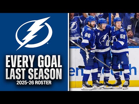 EVERY GOAL last season from the 2025-26 TAMPA BAY LIGHTNING ⚡️ #32in32