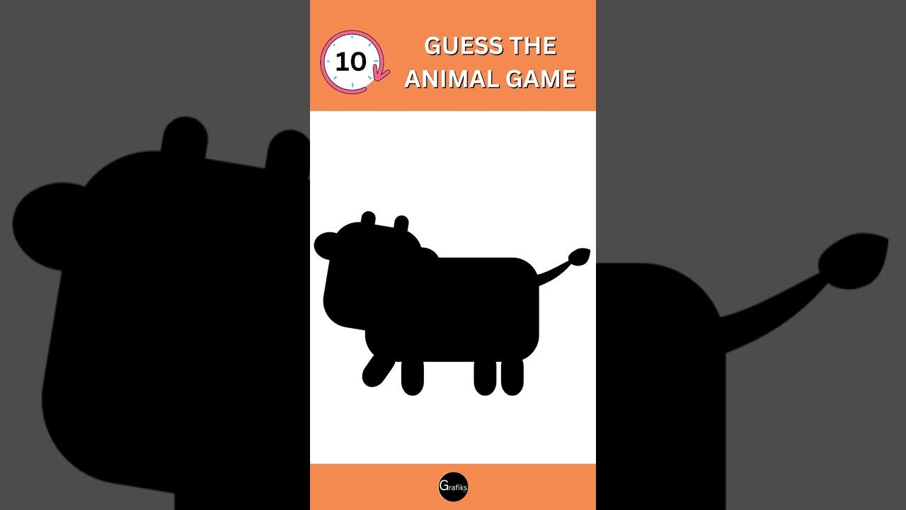 Guess the ANIMAL | Guessing Game | Guess What Game