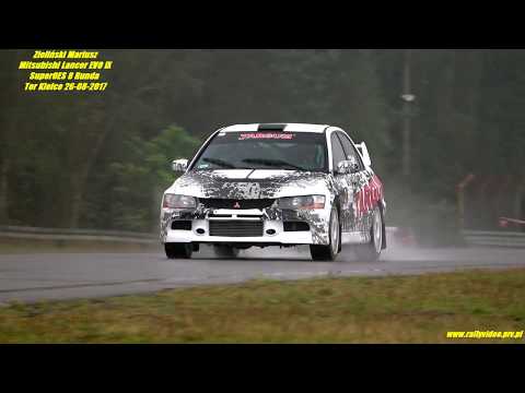 Zieliński Mariusz - Mitsubishi Lancer EVO IX - SuperOES 8 Runda  Tor Kielce 26-08-2017