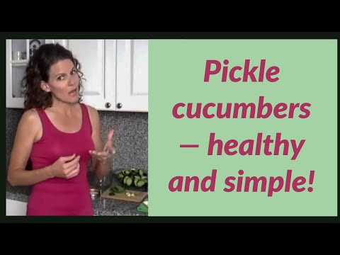 How to Pickle Cucumbers Crispy