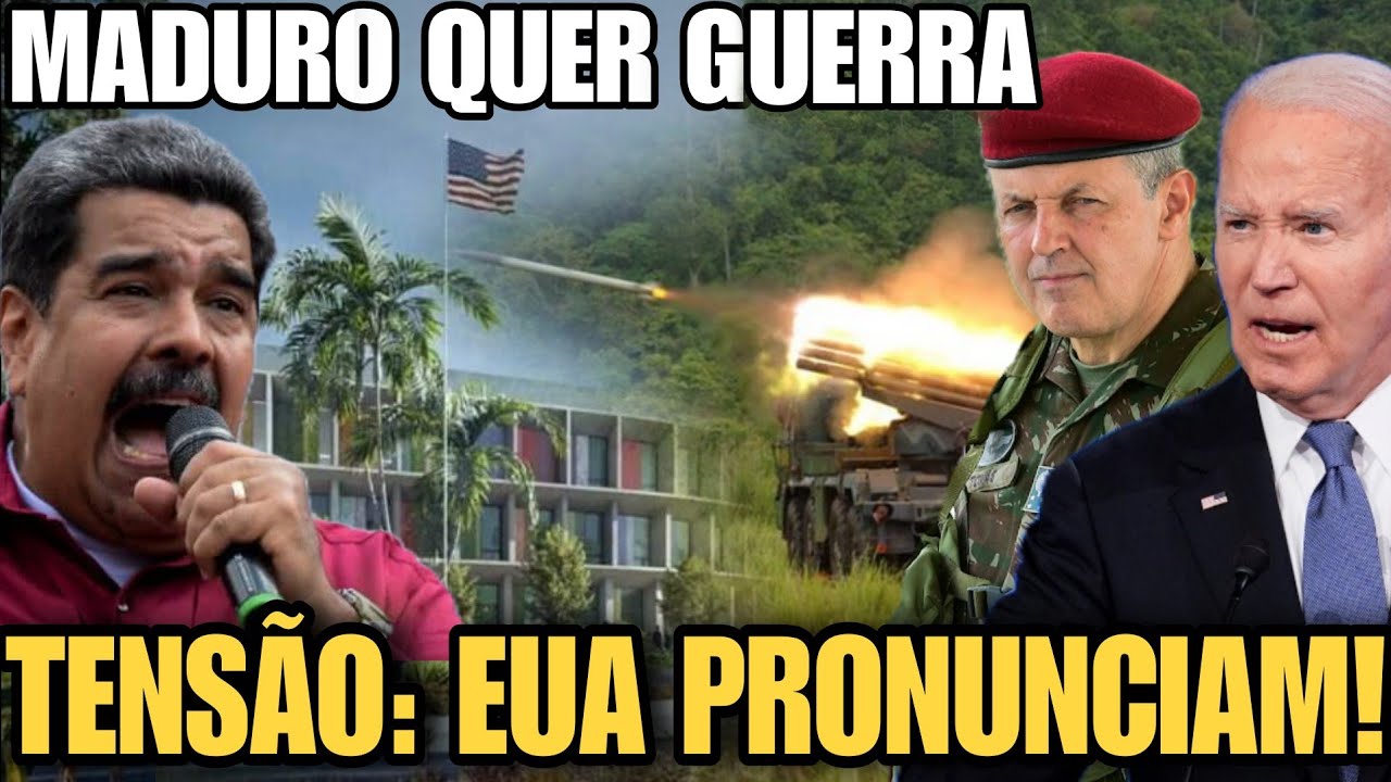 EUA RESPONDE: VENEZUELA ATACA BRASIL DENOVO E MANTÉM TROPAS NA FRONTEIRA!