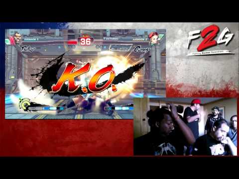 EVO 2015 USF4 - Money Match -  AC Cless (Balrog/Chile) vs K-Brad (Cammy/USA)