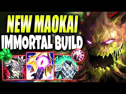 Break the game with our NEW Immortal AP-TYPE Maokai Season 11 Build 🔥 LoL Maokai s11 Gameplay