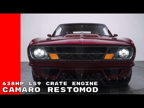 638HP LS9 Crate Engine Classic Chevy Camaro Restomod