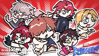 CRカップ『マーベルライバルズ』スクリム最終日 w/天月さん,葛葉,しゅーとさん,ツルギ,ろれ【 エビオ/にじさんじ 】