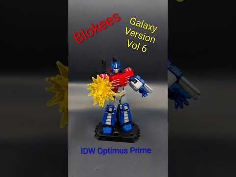 3 Minute Reviews #Blokees #transformers #galaxyversion #vol6 #idwcomics #optimusprime #autobots