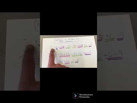 Simplifier une expression algébrique