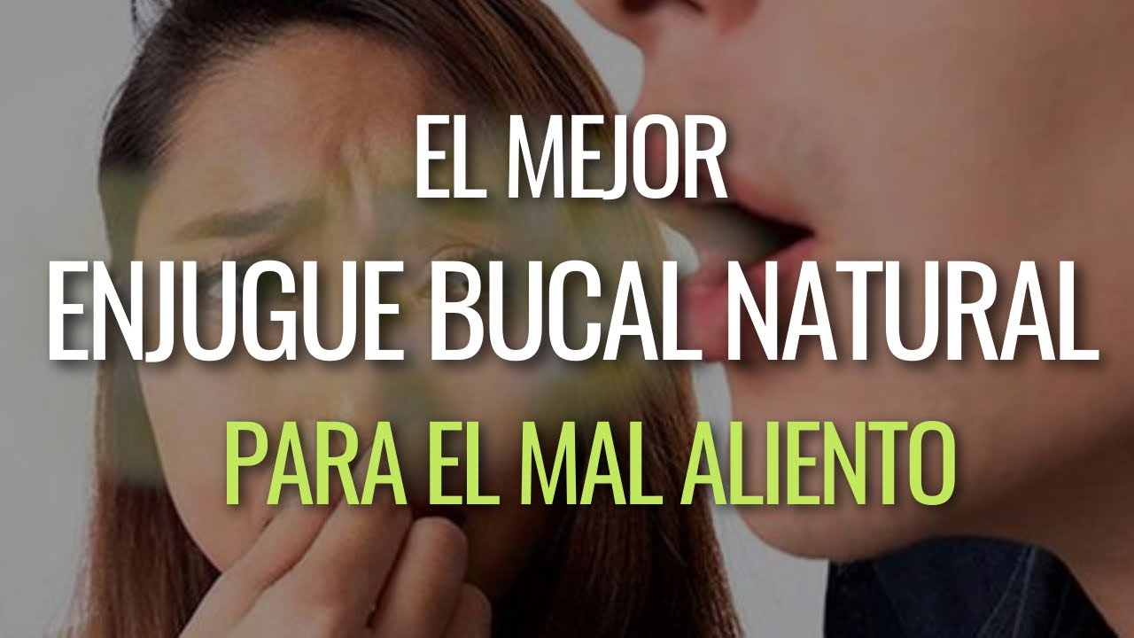 El mejor enjuague bucal natural para el mal aliento 👄🍃 | recomendado por dentista biológica 🦷👌🏻
