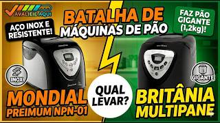 Mondial Premium ou Britânia Multipane?Tirei as Dúvidas: Qual a Melhor Máquina de Pão para VOCÊ?