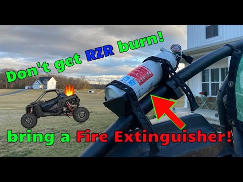 Universal UTV Fire Extinguisher Mount Kemimoto