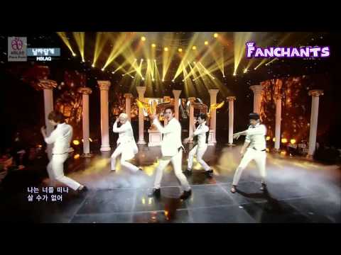 FANCHANTS - MBLAQ 'Be a man' (coro de las A+)