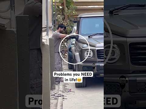 Mercedes Gwagon door stuck! #bollywood #supercar #mercedes