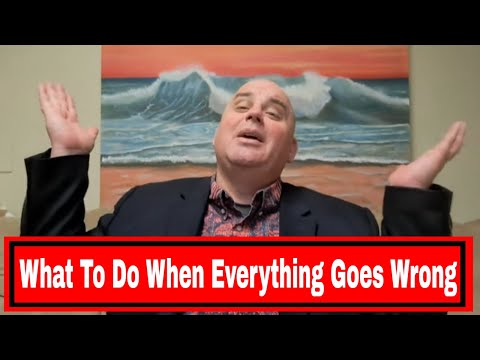 Expert Sales Advice - What To Do When Everything Is Going Wrong