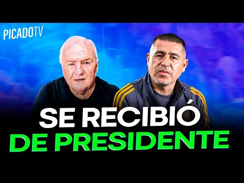 FERNANDO NIEMBRO  OPINA SOBRE ROMAN Y BOCA "RIQUELME SE RECIBIO DE PRESIDENTE"