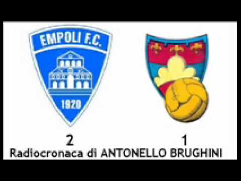 Empoli-Gubbio 2-1 - Radiocronaca di Antonello Brughini (1/5/2012) da Radiouno RAI