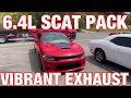 2017 Dodge Charger 6.4L SCAT PACK DUAL EXHAUST w/ VIBRANT RESONATOR
