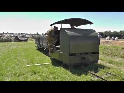 WW1 Trench Railway - Simplex Locomotives at W & P 2014