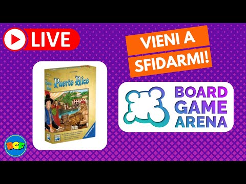 Partita Live a Puerto Rico su Board Game Arena