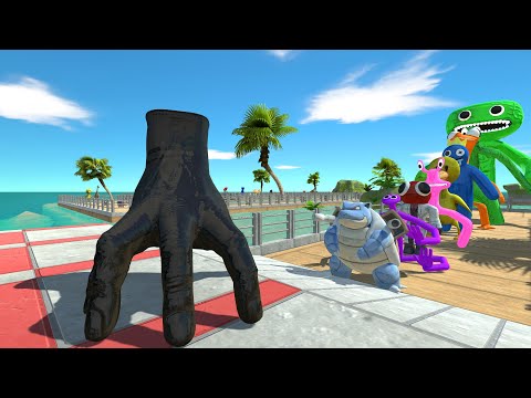 Dark Hand Wednesday Oasis Death Run - Animal Revolt Battle Simulator