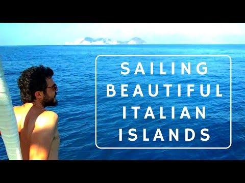 Sailing beautiful italian islands: Palmarola & Ponza