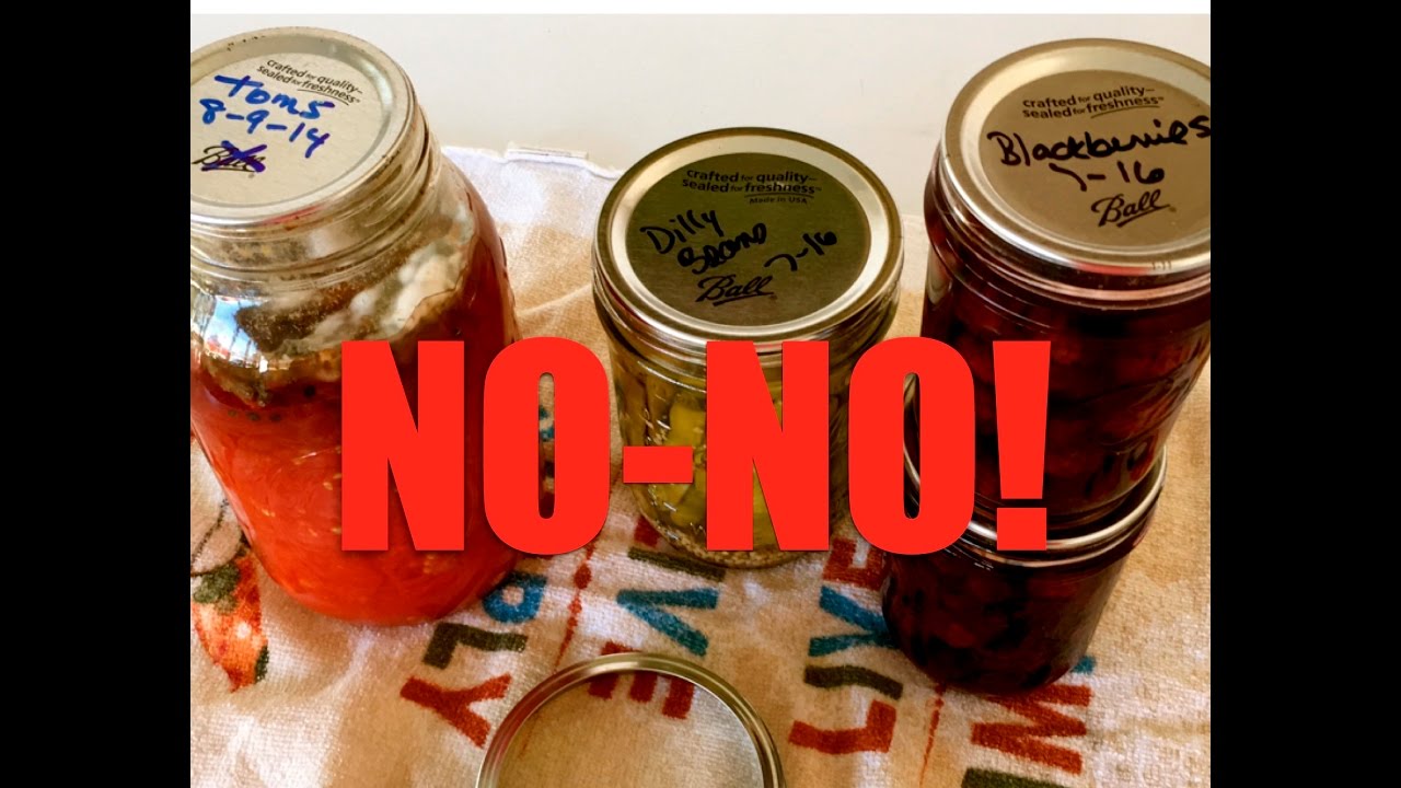 NO-NO! Don't Do This With Your Canned Goods! ~