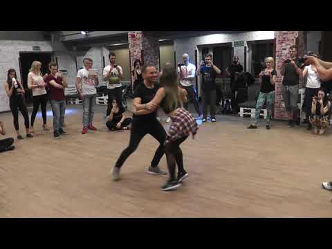 Korke & Judith bachata sensual demo 2 [Be Fit And Sensual on Tour Warsaw 2017]