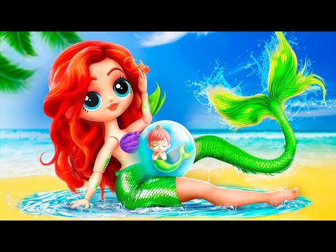Ariel Became a Mommy! 31 Mermaid DIYs for LOL OMG