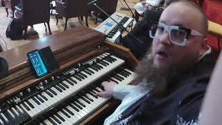 Backing The Preacher/Altar Call - GMS COGIC Youth Sunday - 1/25/26 - Dan "Spiffy" Neuman on organ