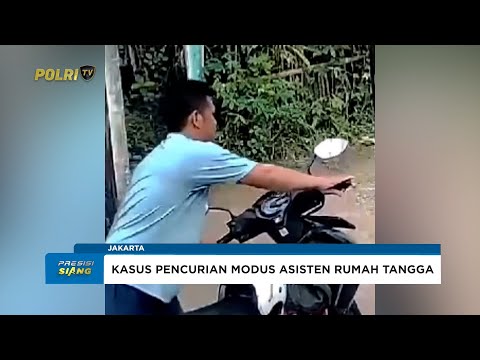 POLDA METRO JAYA UNGKAP KASUS PENCURIAN DENGAN MODUS ASISTEN RUMAH TANGGA