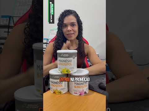 Vídeo: kit 2x Magnésio & Inositol 210g Bodyaction + Mixer