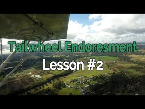 Tailwheel Training Endorsement: Flying Lesson # 2 | Citabria | Full Audio with ATC | YSCN