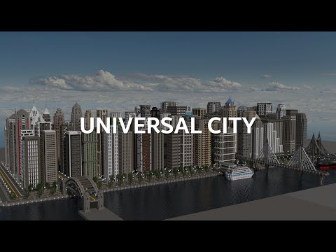 Universal City map for MCPE Video