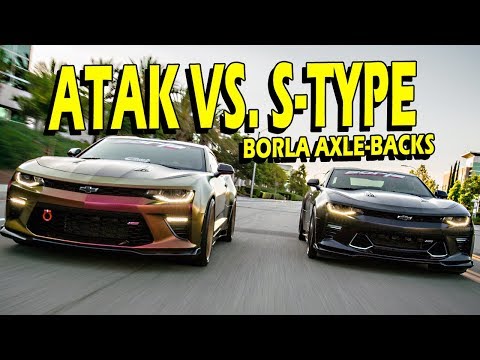 Borla ATAK vs. Borla S-Type Axle-Back Showdown - 2016-2024 Camaro SS