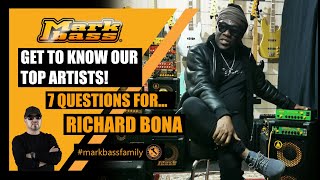 7 Questions for... RICHARD BONA