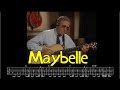 【TAB】Chet Atkins《Maybelle》Fingerstyle guitar