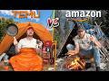 Temu vs. Amazon - $150 Overnight Survival Challenge! DEFAULT Thumbnail