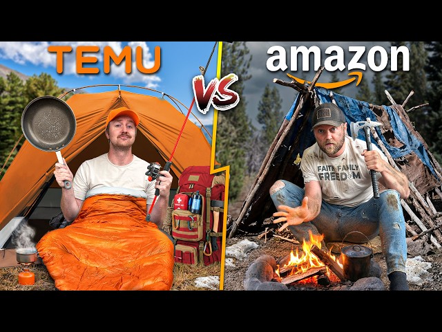 Temu vs. Amazon - $150 Overnight Survival Challenge! SDDEFAULT Thumbnail