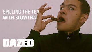 Tea and biscuits with Dazed100er slowthai