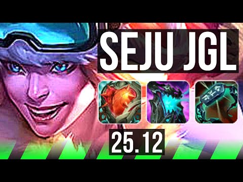 SEJUANI vs LILLIA (JGL) | 34k DMG | BR Grandmaster | 25.12