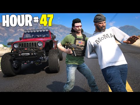 I Spent 50 Hours as Bounty Hunter in GTA 5 RP..