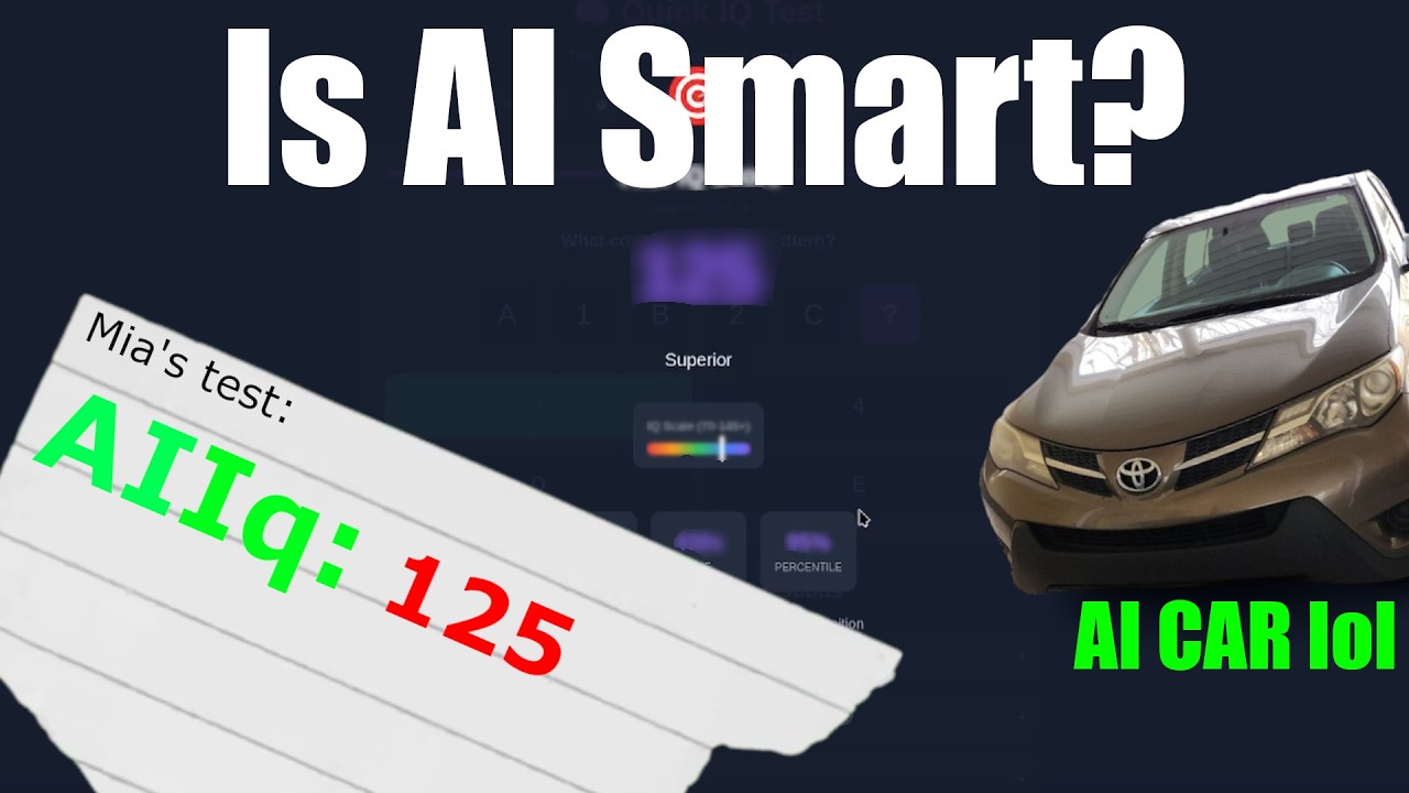 I Gave My AI an IQ Test… She Scored THIS