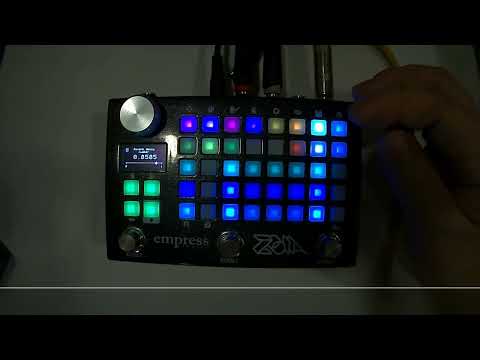 Empress ZOIA patch walk-through:  "Bent Circle V2 -- a granular, circular delay"
